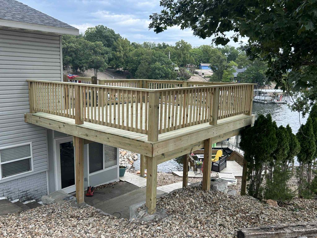 Waterfront Elevated Deck